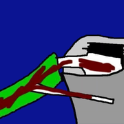 Mike Barfing Poop