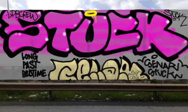 Graffiti artwork by senartolai