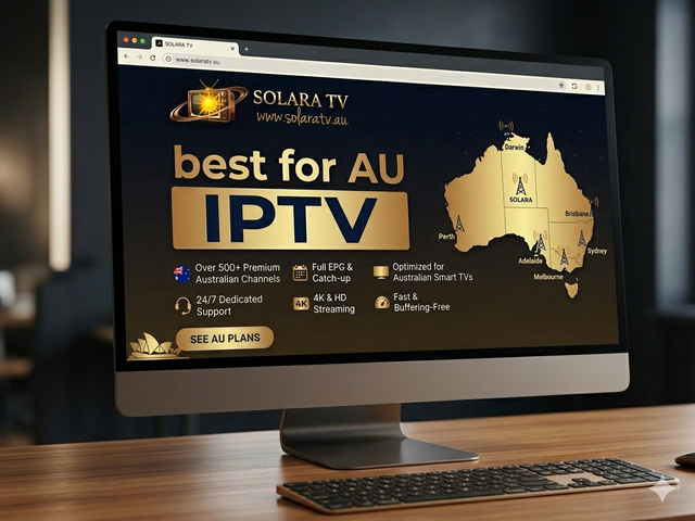 SOLARA TV - Best Australia IPTV Service 2026