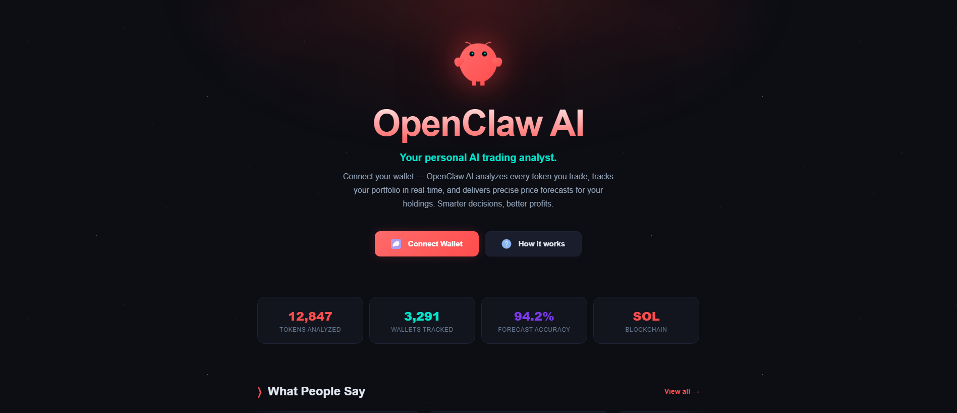 Forensic screenshot of ai-openclaw.surf showing the phishing page layout
