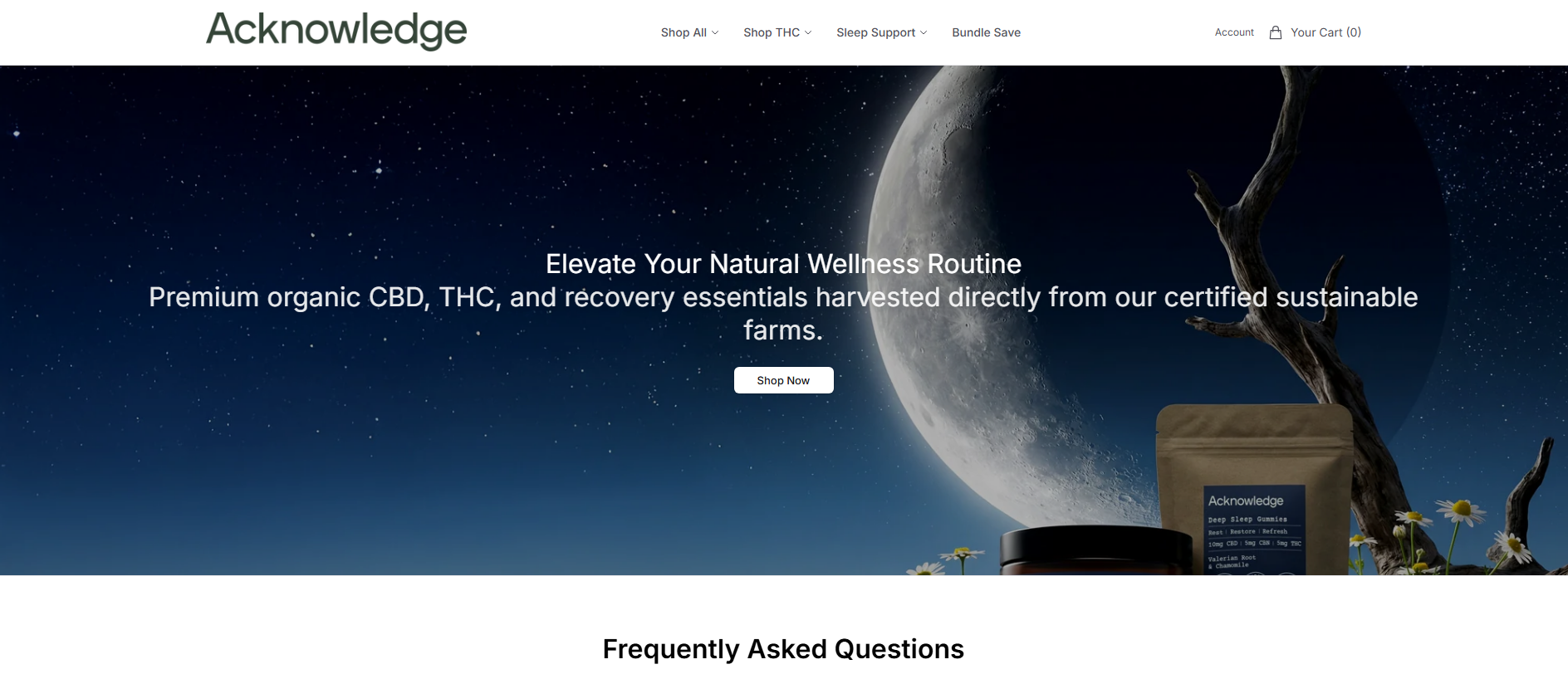 Stored capture of acknowledgeonline.shop