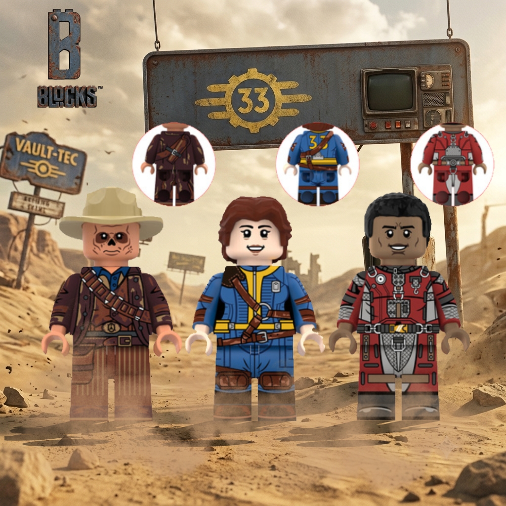 Cooper Howard, Lucy MacLean, Maximus [Fallout]