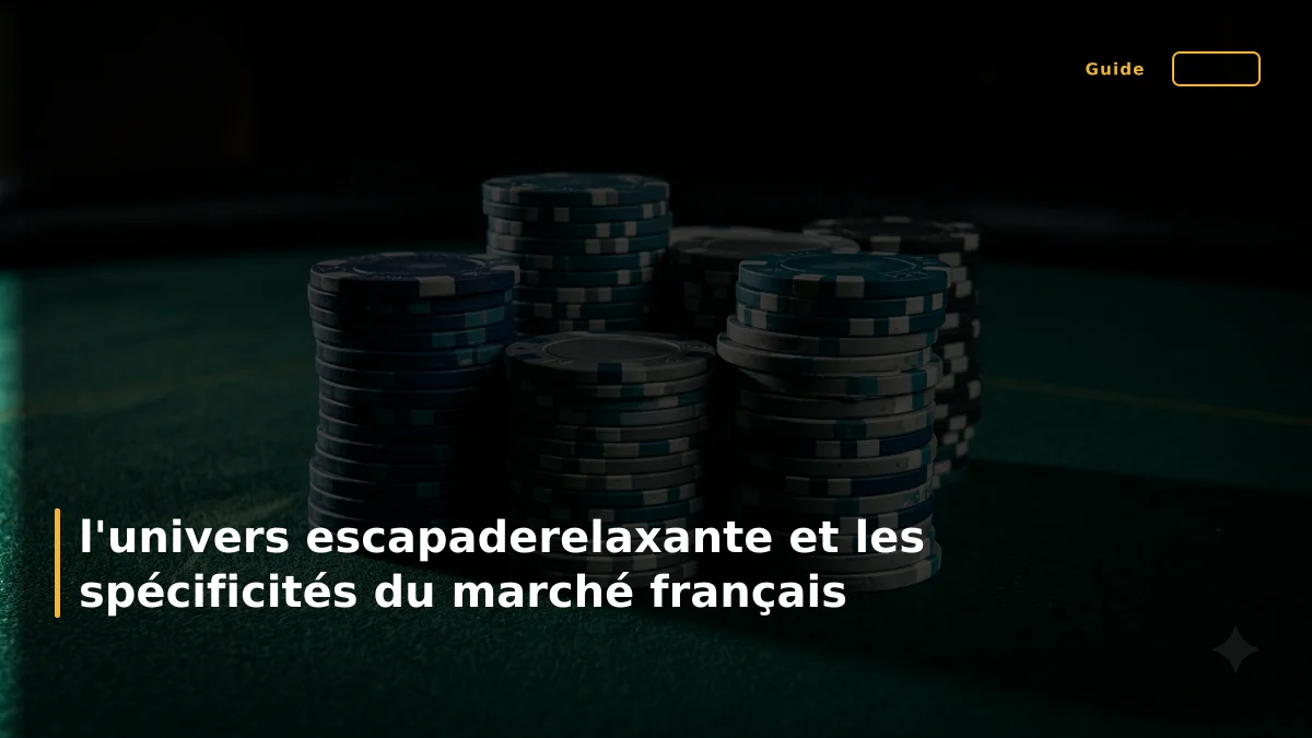 l'univers escapaderelaxante et les spécificités du marché français