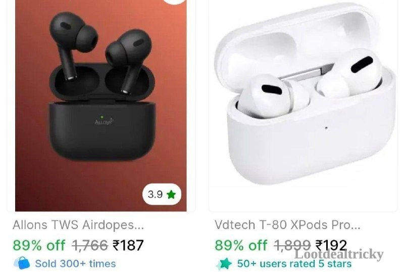 Tws Earbuds 186 – Just ₹186 | Lowest Price Deal