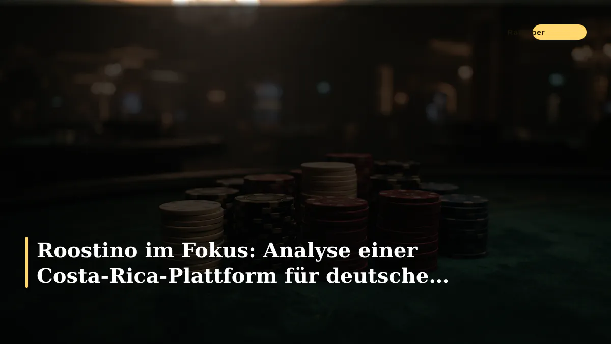 Roostino im Fokus: Analyse einer Costa-Rica-Plattform für deutsche Spieler