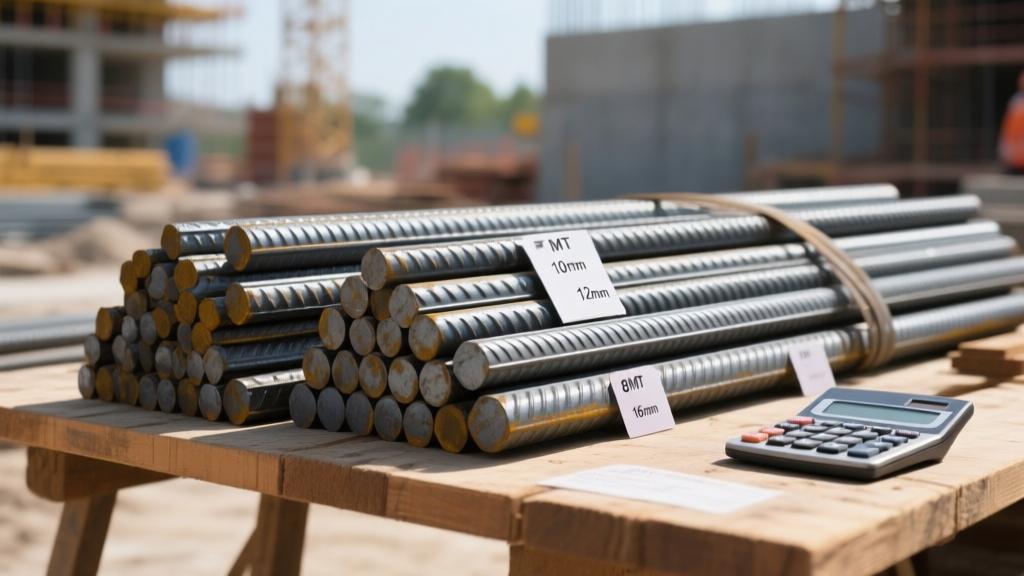 Steel Rate Today in India 2026 - TMT, MS and Structural Steel Prices
