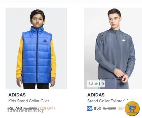 Adidas Jacket Starts | Lowest Price Deal Adidas Jacket Starts | Lowest Price Deal