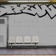 Graffiti artwork by Drew