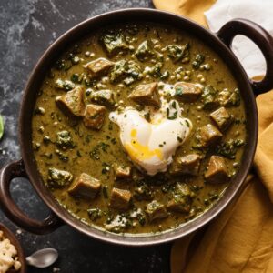 Sarson ka Saag Punjabi Style - Creamy Mustard Greens Recipe