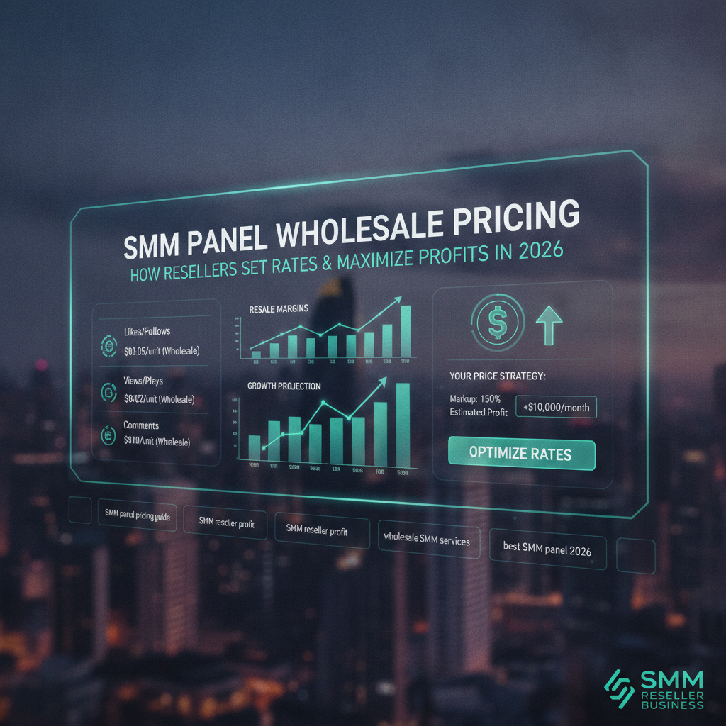 SMM Panel Wholesale Pricing: How Resellers Set Rates and Maximize Profits in 2026