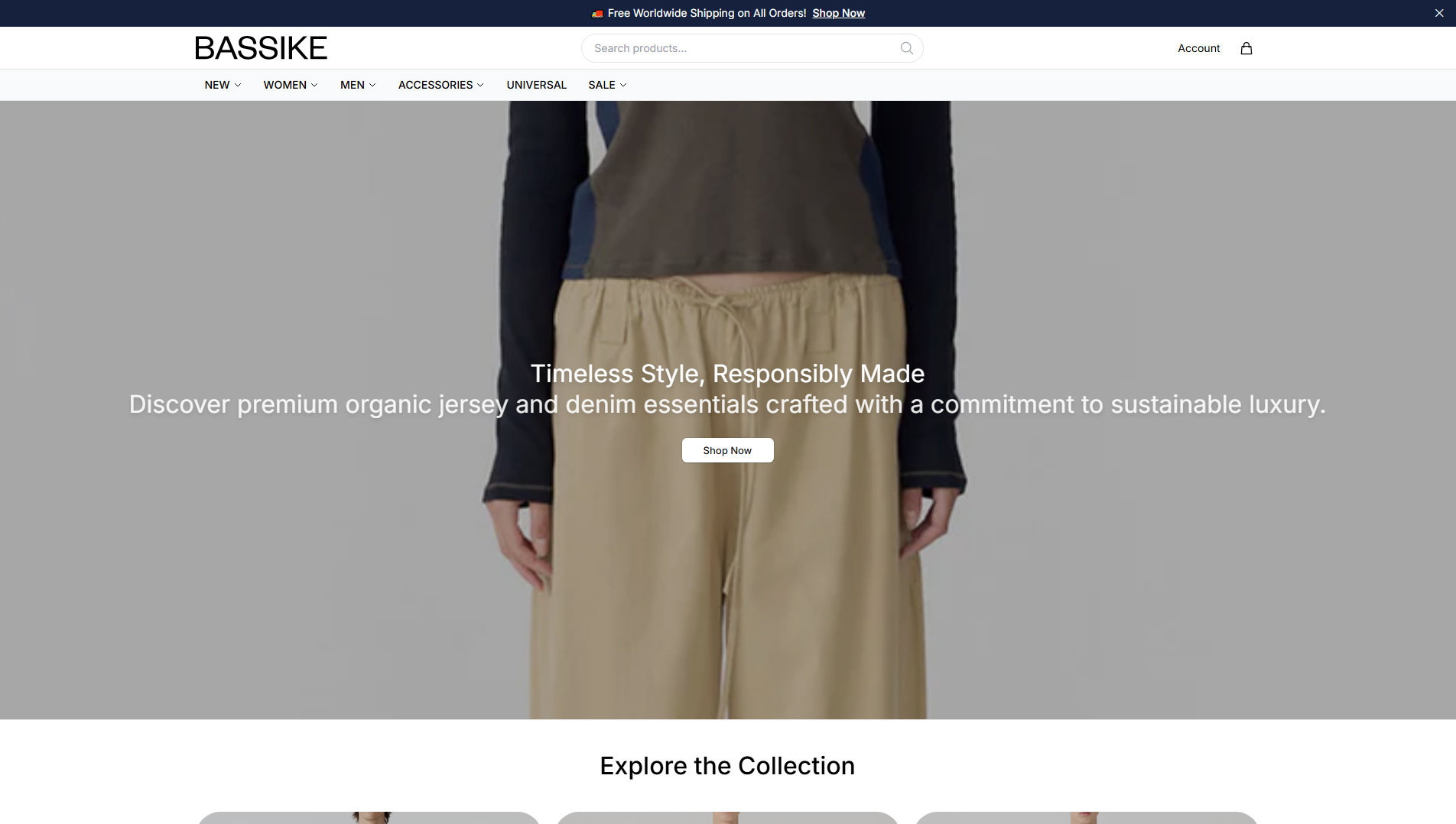 Stored capture of bassikestyle.shop