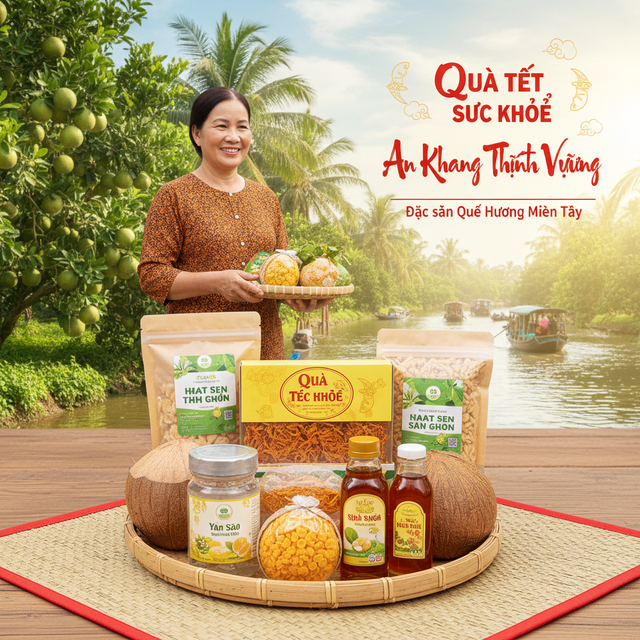 Quà Tết sức khỏe ý nghĩa cho gia đình năm nay