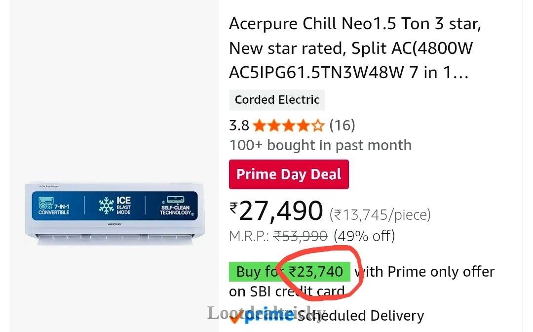 Lowest Price Deal – Ultimate Budget Deal @ ₹23740 Lowest Price Deal – Ultimate Budget Deal @ ₹23740