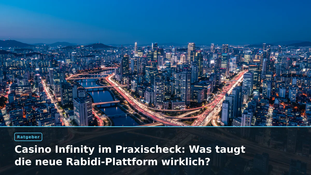 Casino Infinity im Praxischeck: Was taugt die neue Rabidi-Plattform wirklich?