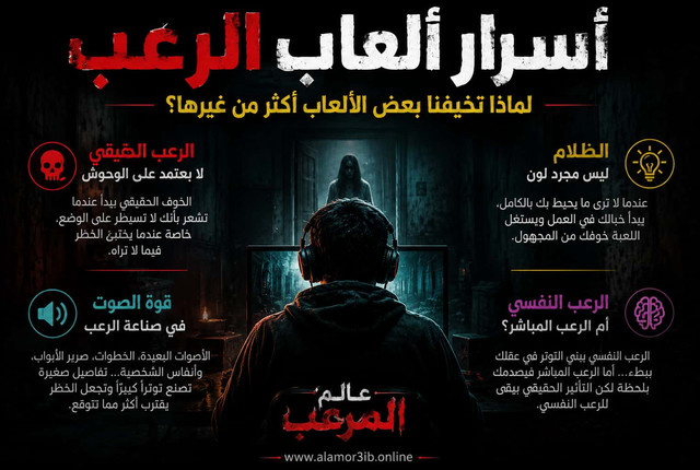 قوة الصوت والمؤثرات في ألعاب الرعب
