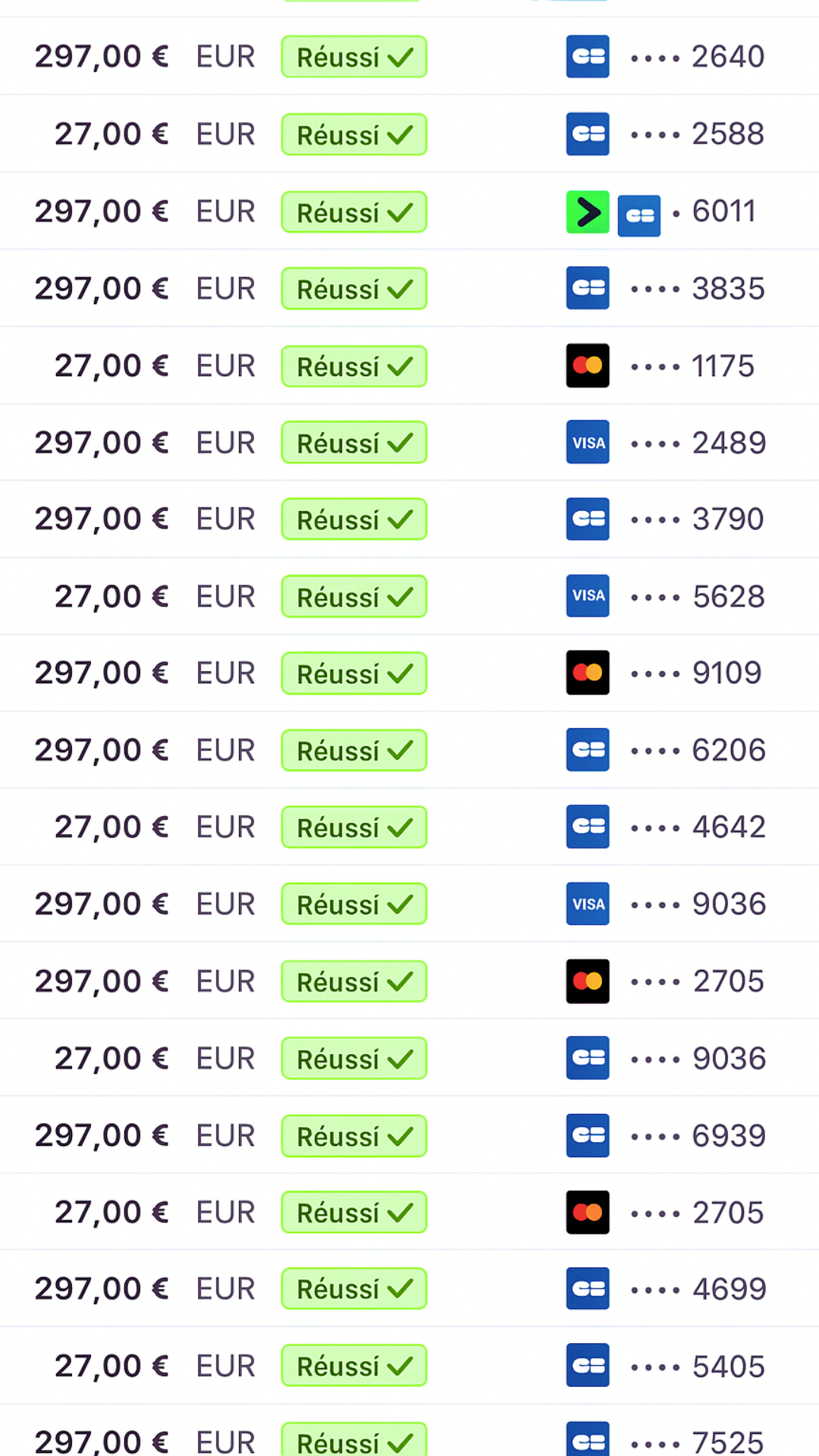Preuve de revenu 1