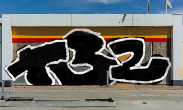Graffiti artwork by ACE
