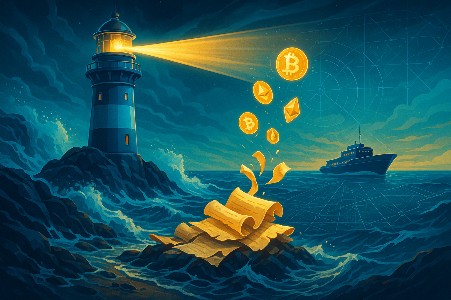 Illustration of CFTC regulatory changes in crypto delivery guidance