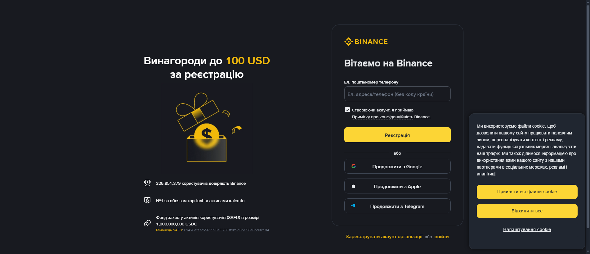 Stored capture of binanceit.com