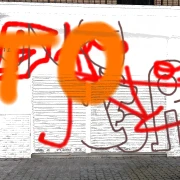 Graffiti artwork by flush