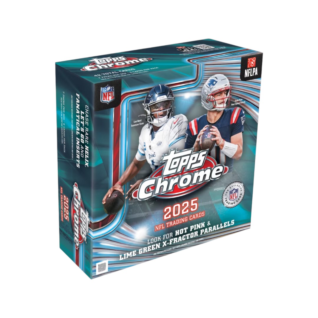 2025 Topps Chrome Football - Mega Box