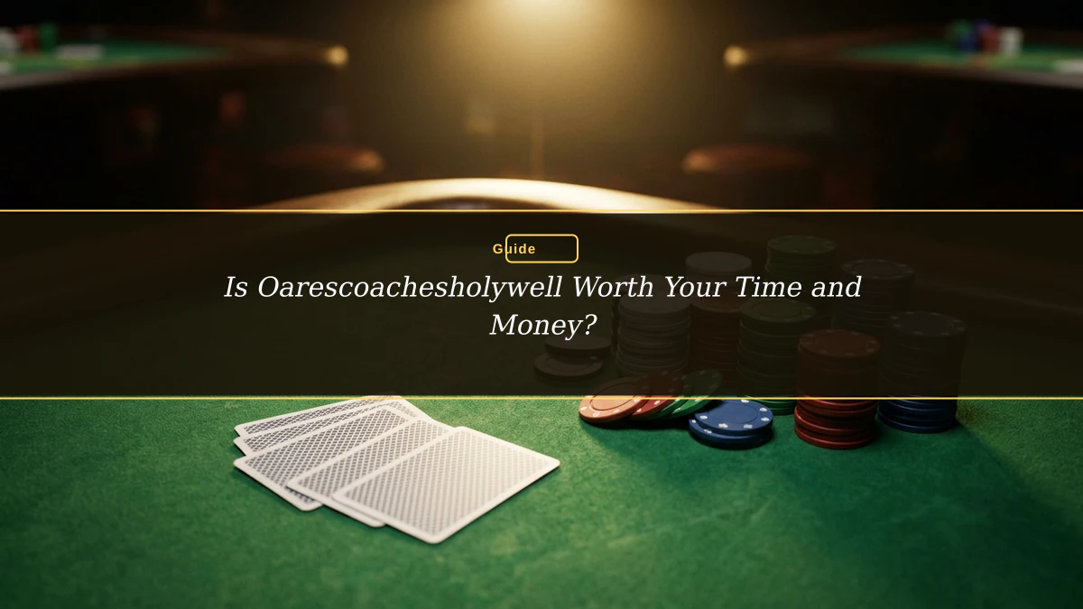 Is Oarescoachesholywell Worth Your Time and Money? 1 Is Oarescoachesholywell Worth Your Time and Money?