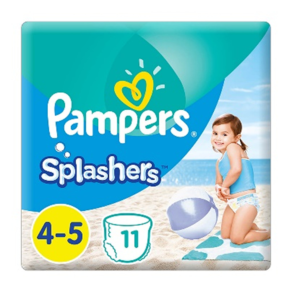 Splashers Size 4-5 Pampers