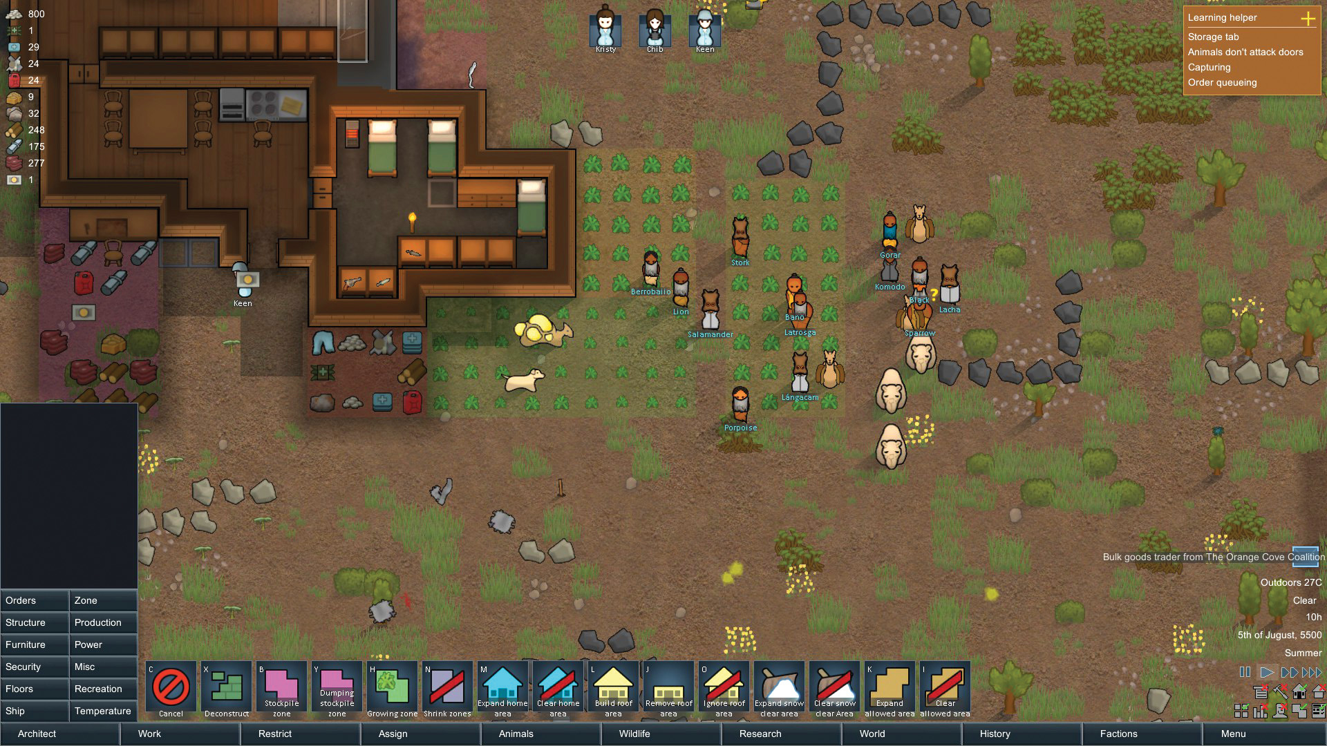 Captura de pantalla de gameplay de RimWorld #1