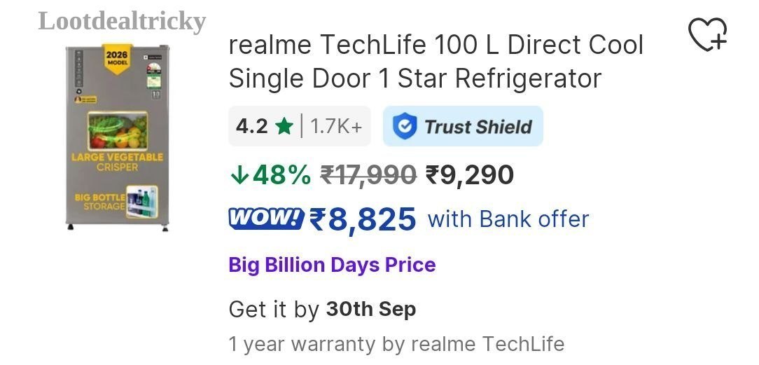 Flipkart Refrigerators At – Just ₹2000 | Loot Ka Maal