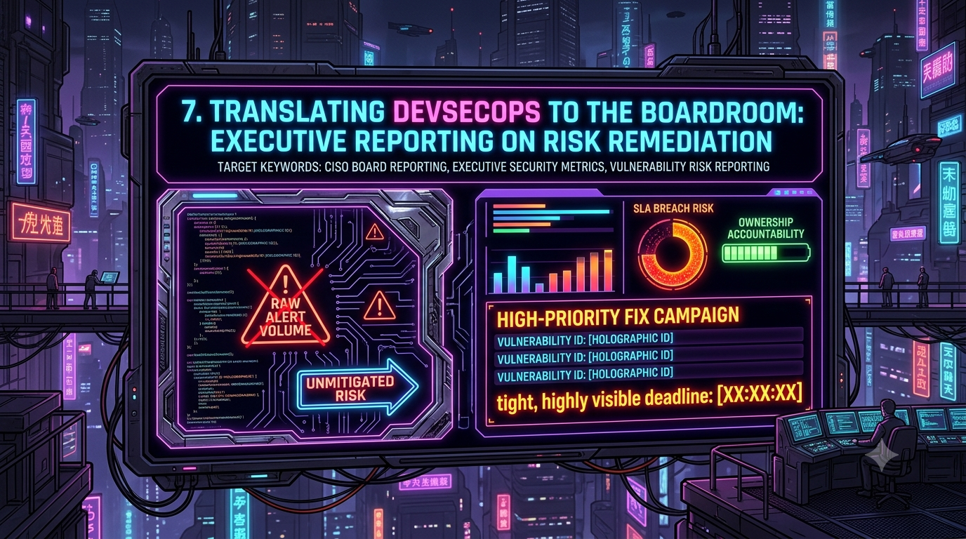 Translating Dev Sec Ops to the Boardroom Executive Reporting on Risk Remediation