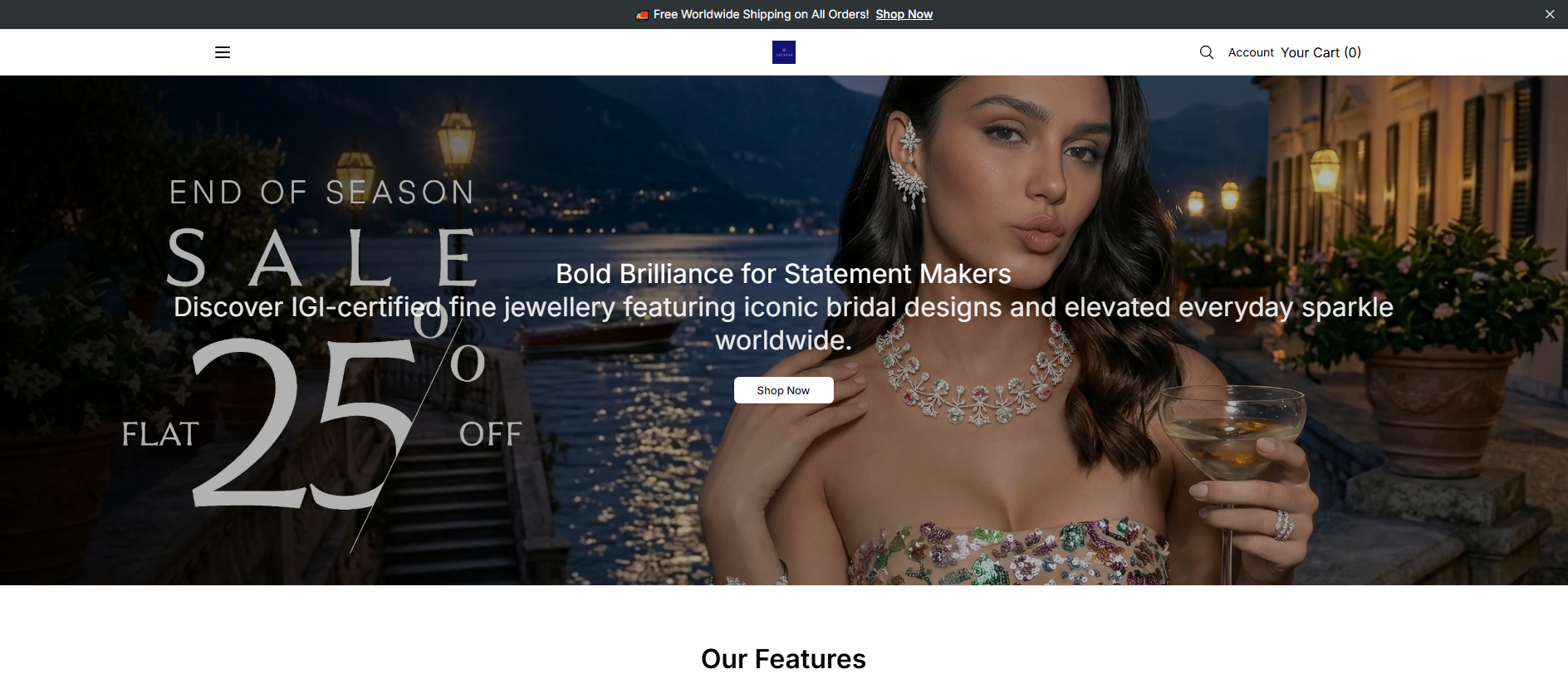 Stored capture of amarisjewelsluxury.shop