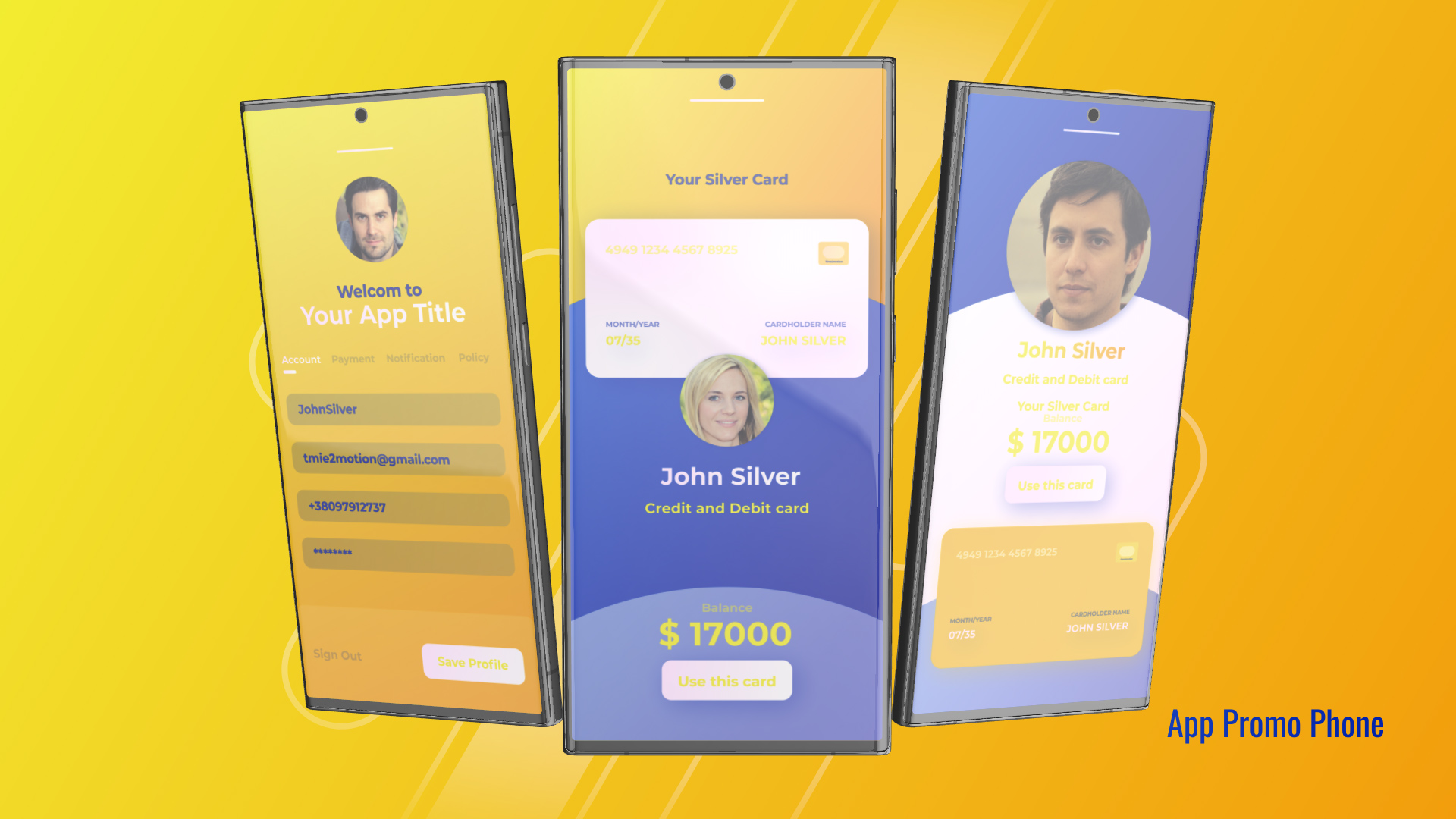 App Mockup Element 3D App Mockup Element 3D