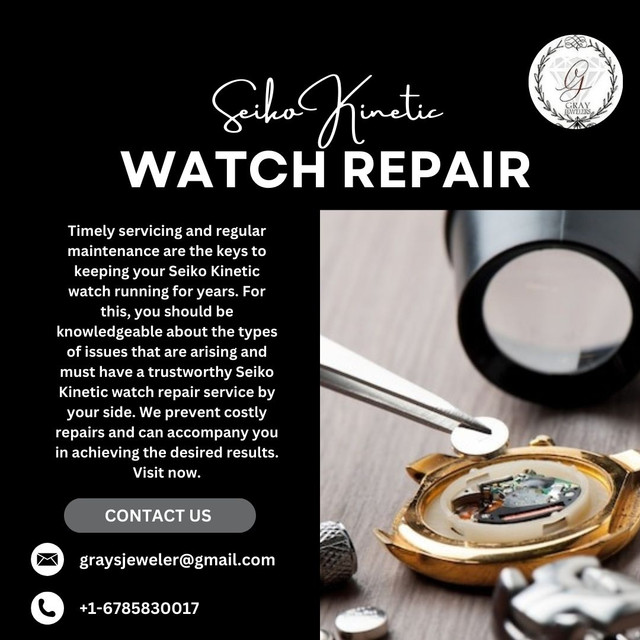 Seiko-Kinetic-Watch-Repair