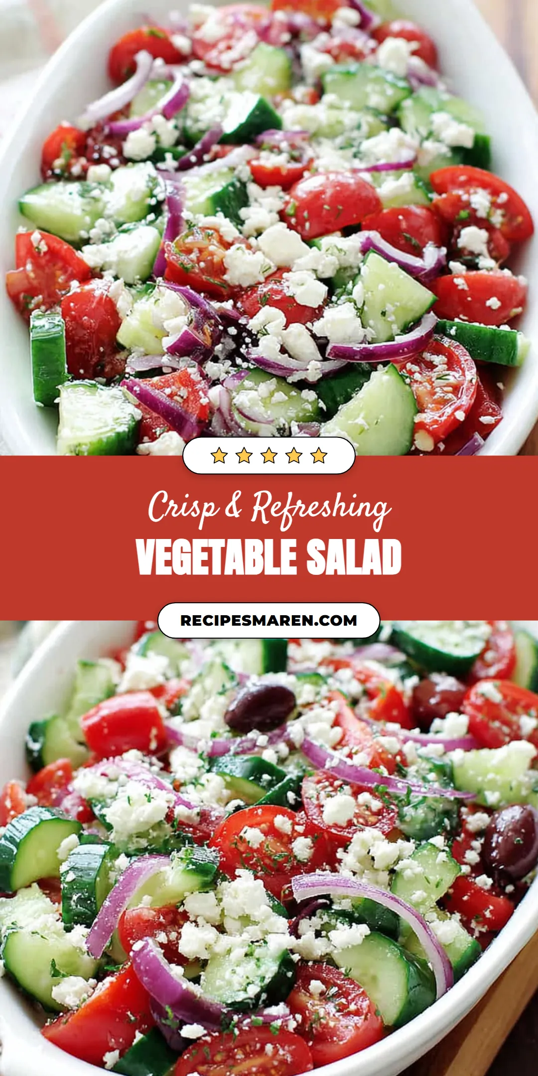Discover how to make a crisp and refreshing vegetable salad that's perfect for summer picnics. With just a few fresh ingredients, you can create a vibrant dish that not only looks good but also tastes amazing. This easy vegetable salad is packed with flavor and is a great way to incorporate more veggies into your diet. Ideal for gatherings or a healthy lunch at home, this recipe will impress your family and friends. Click for the full recipe.