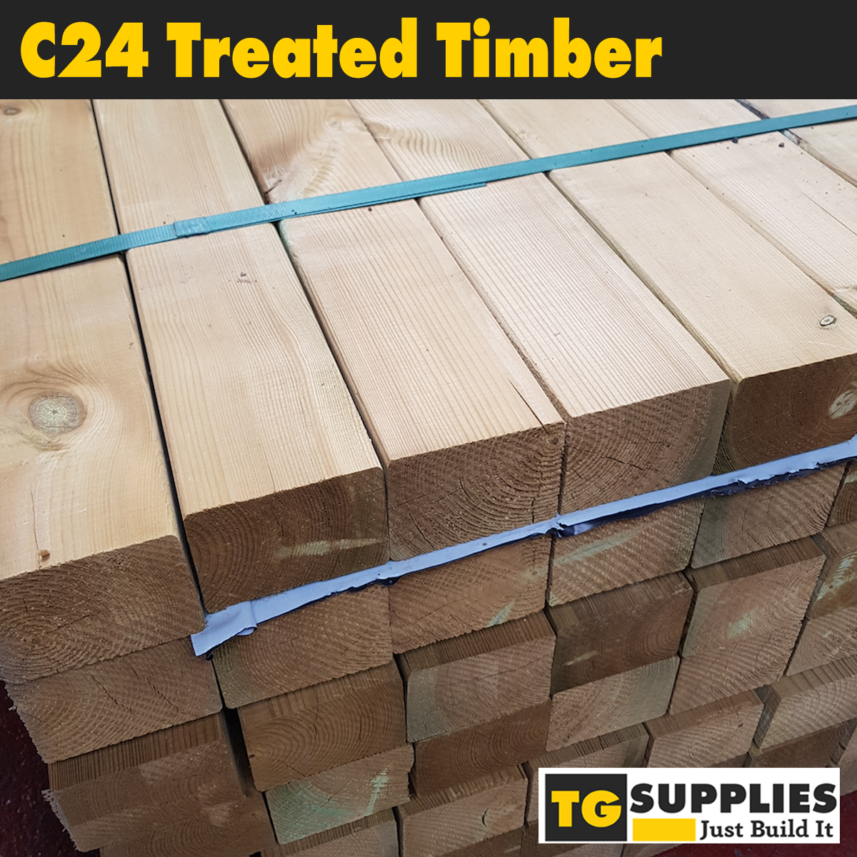 treated timber, c24 timber