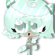 Striped mint fox pop