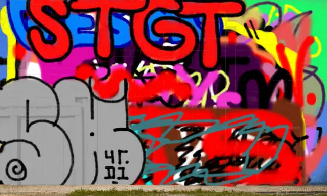 Graffiti artwork by H812