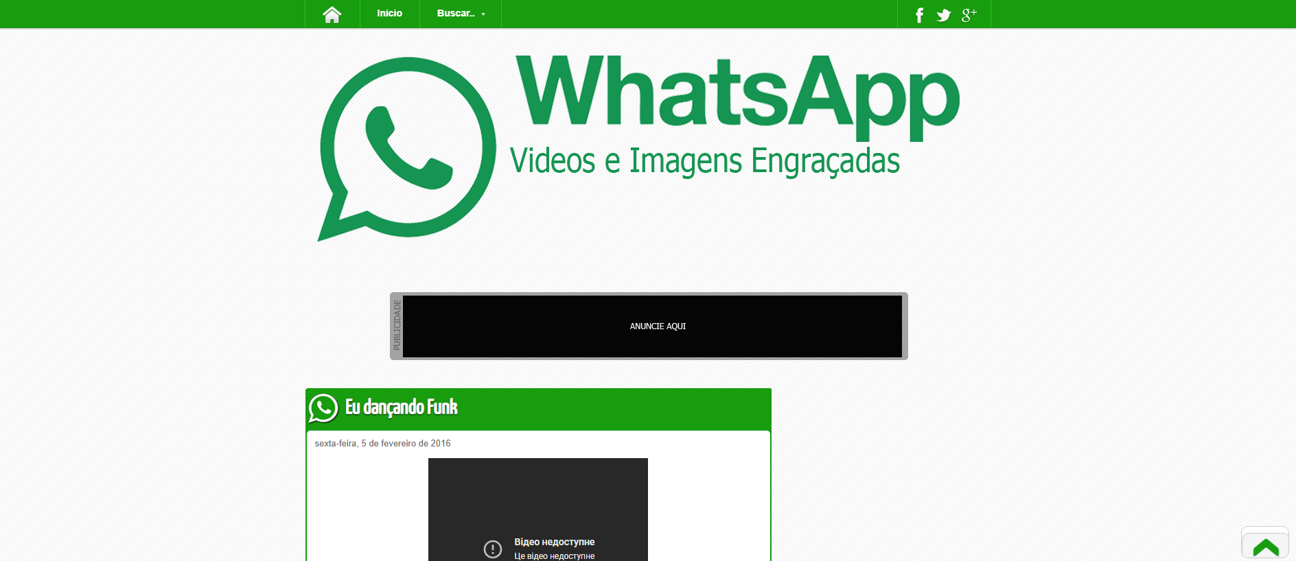 Forensic screenshot of whatsappbrnoticias.blogspot.com showing the phishing page layout