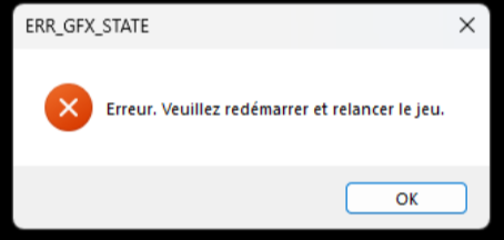 Erreur