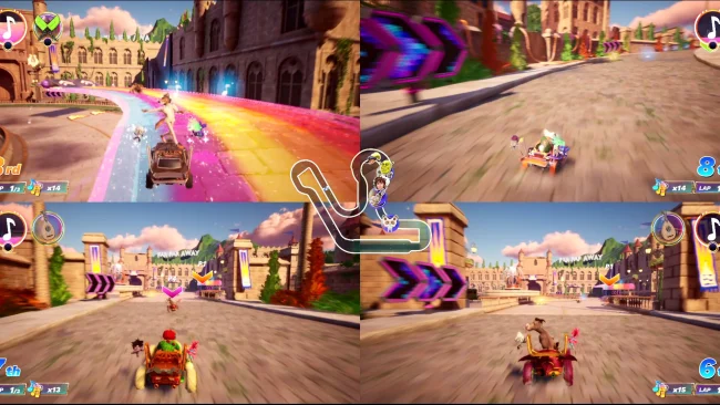 Dreamworks All star Kart Racing pc