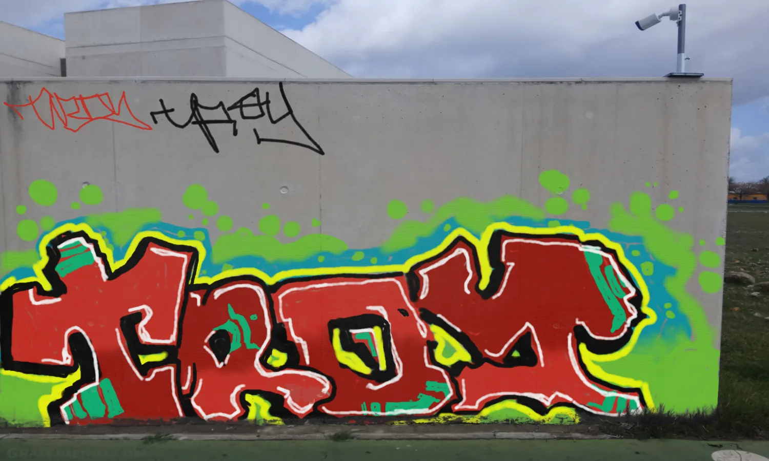 Graffiti artwork by TROY