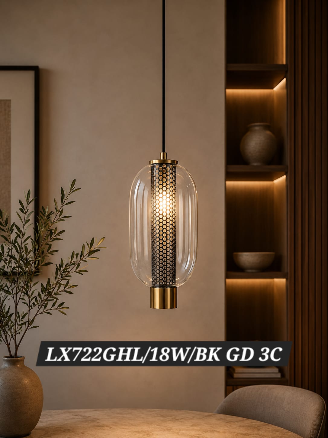 LX722GHL/18W/BK GD 3C — Ohrim wholesale price 1650