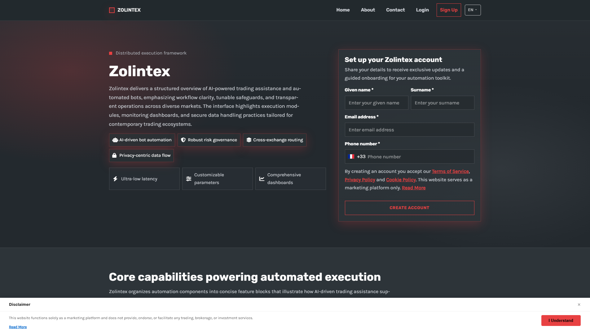 Stored capture of zolintex-system.com