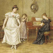 The dancing lesson
