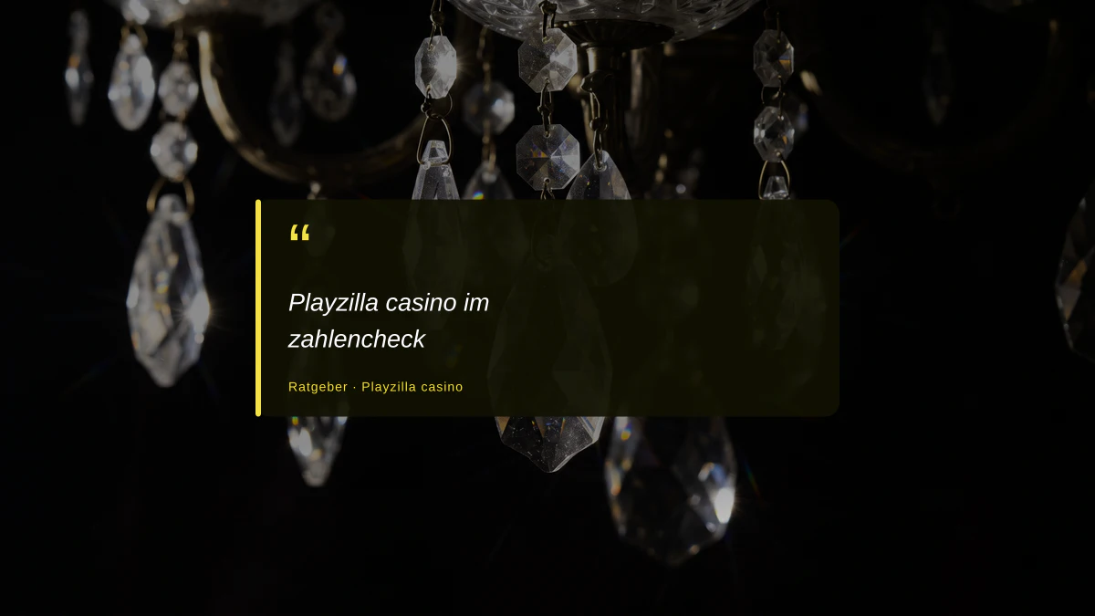 Playzilla casino im zahlencheck