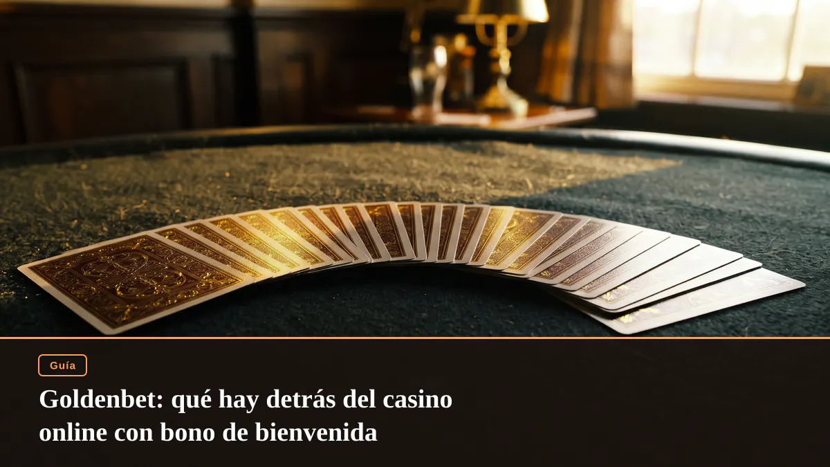 Goldenbet: qué hay detrás del casino online con bono de bienvenida