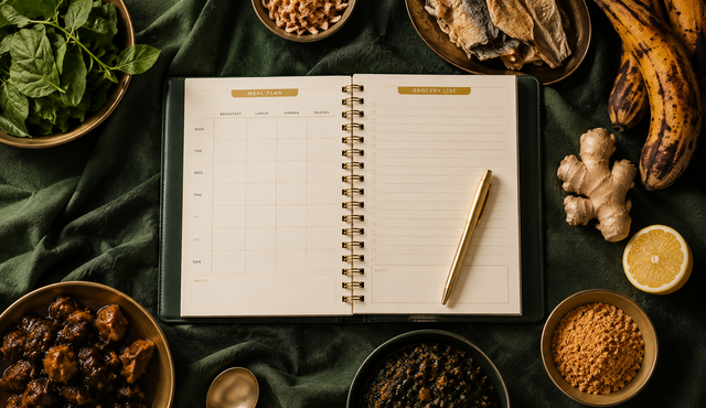 The Belly Recovery Meal Planner
