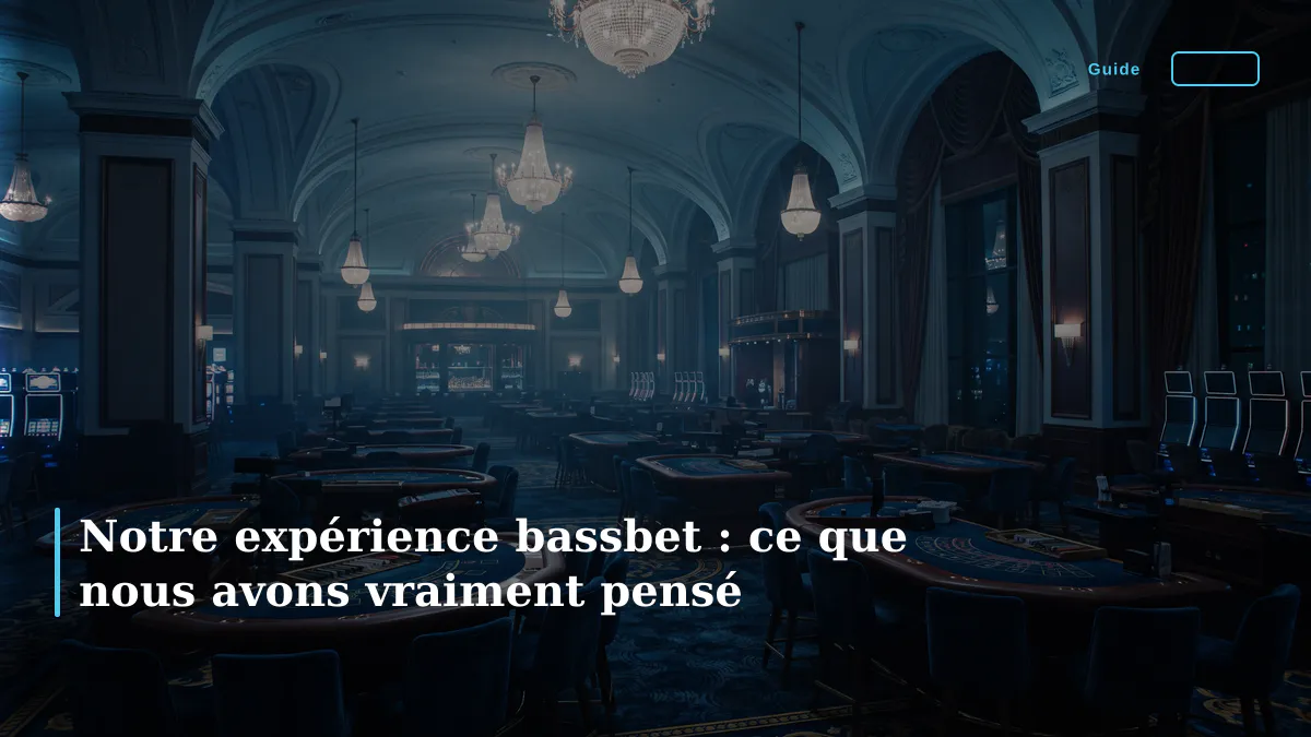 Notre expérience bassbet : ce que nous avons vraiment pensé