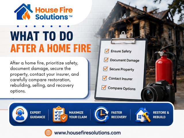 Understand What To Do After A Home Fire Before Cleaning

Official Website: https://www.housefiresolutions.com/resources/steps-after-house-fire

House Fire Solutions
Phone: (866) 934-1703

Read Our Blogs:

https://housefiresolutions.jimdofree.com/
https://housefiresolutions.weebly.com/
https://housefiresolutions.wixsite.com/fireinsuranceclaims

More Links:

https://www.goodreads.com/user/show/203299160-house-fire-solutions
https://www.last.fm/user/firesolution
https://community.wongcw.com/housefiresolutions