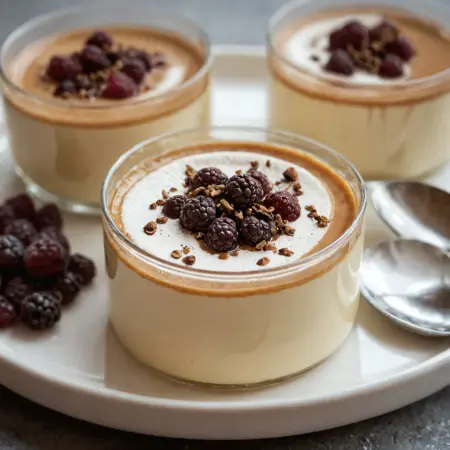 Espresso Panna Cotta Prep